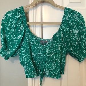 Urban Outfitters Cinch Front Top